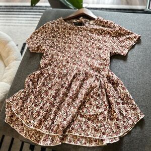 Orange Creek Multicolor Floral Top